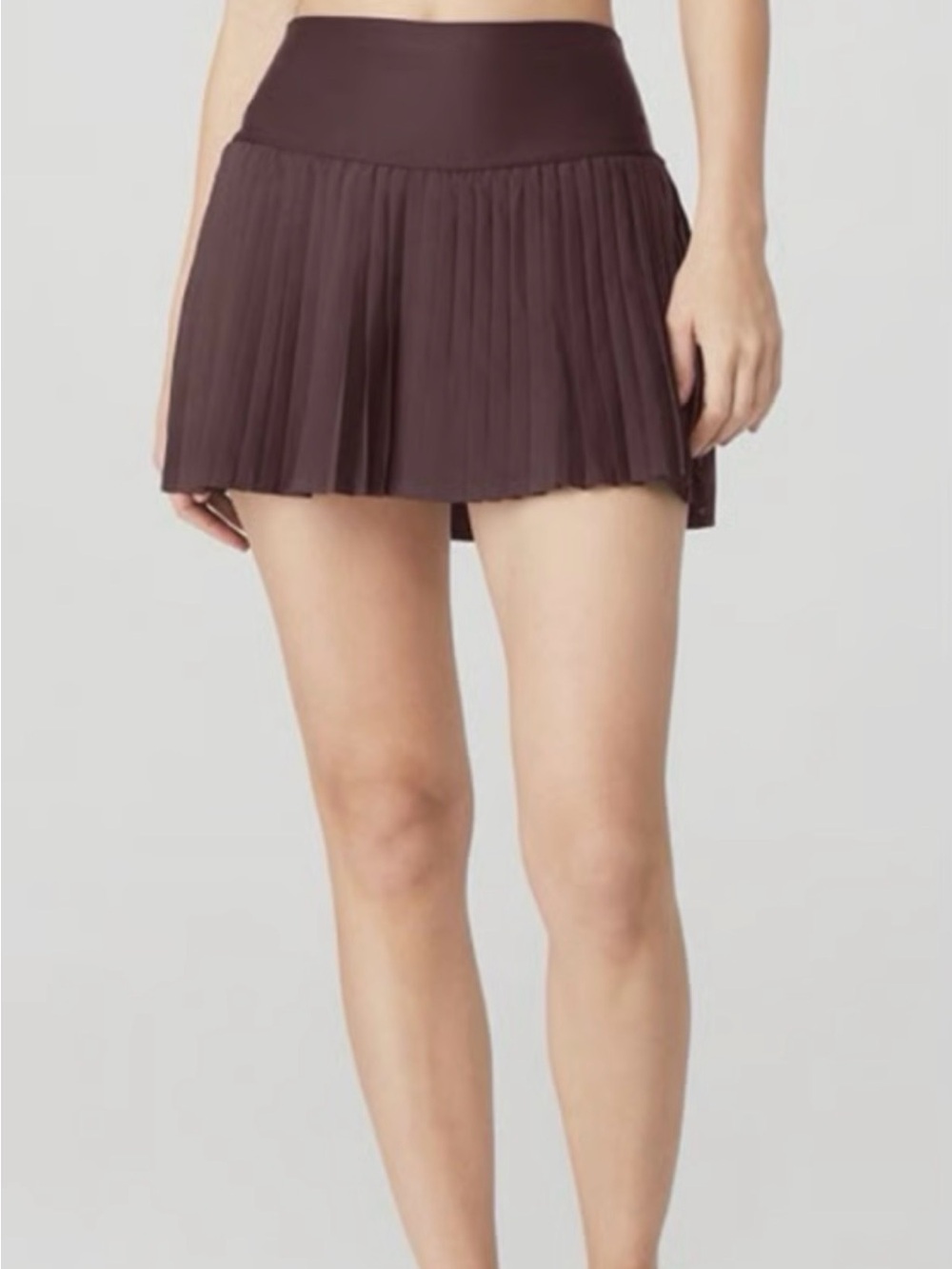 ALO Grand slam tennis skirt in Raisin NWOT
